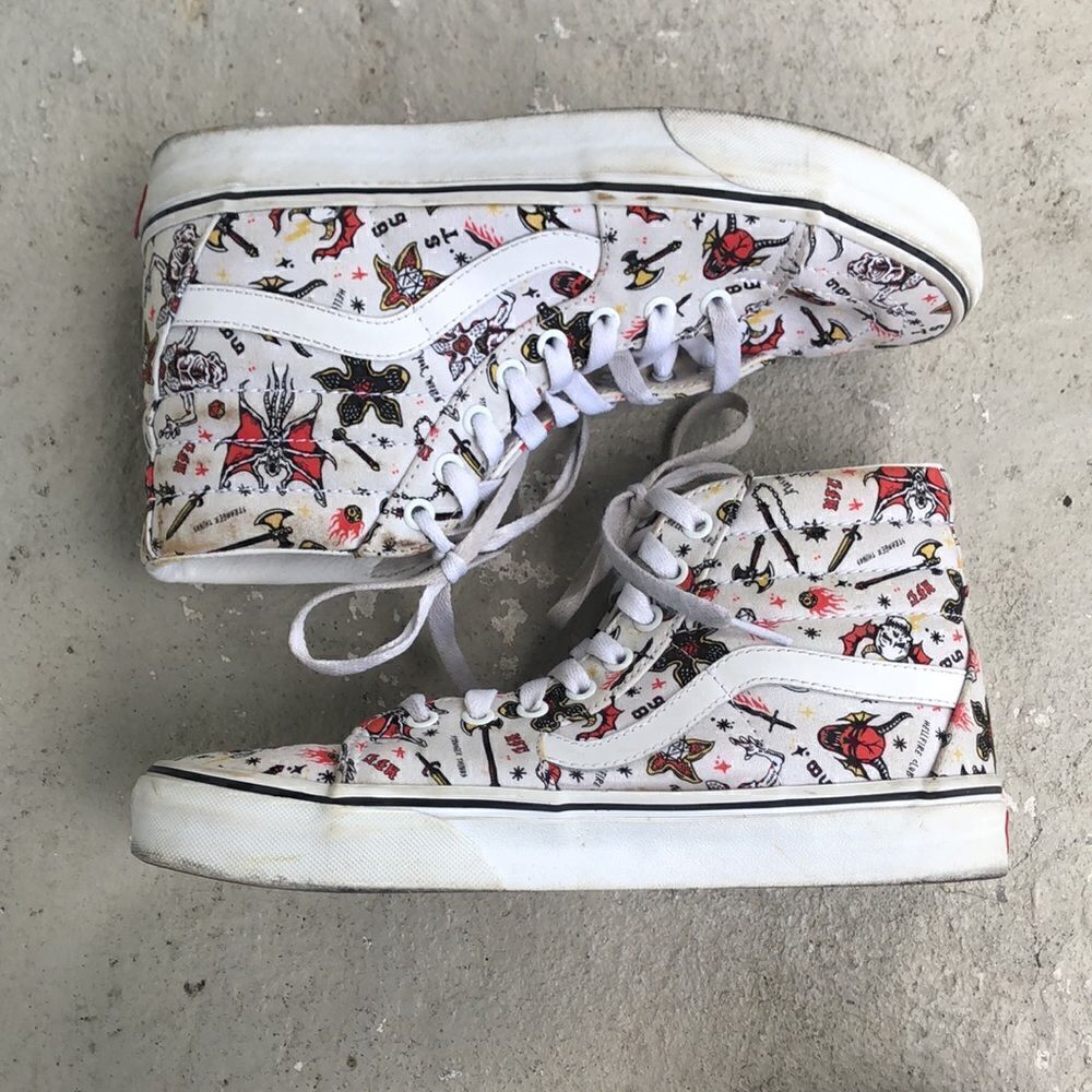 Vans Stranger Things high tops - Picture 2 of 6